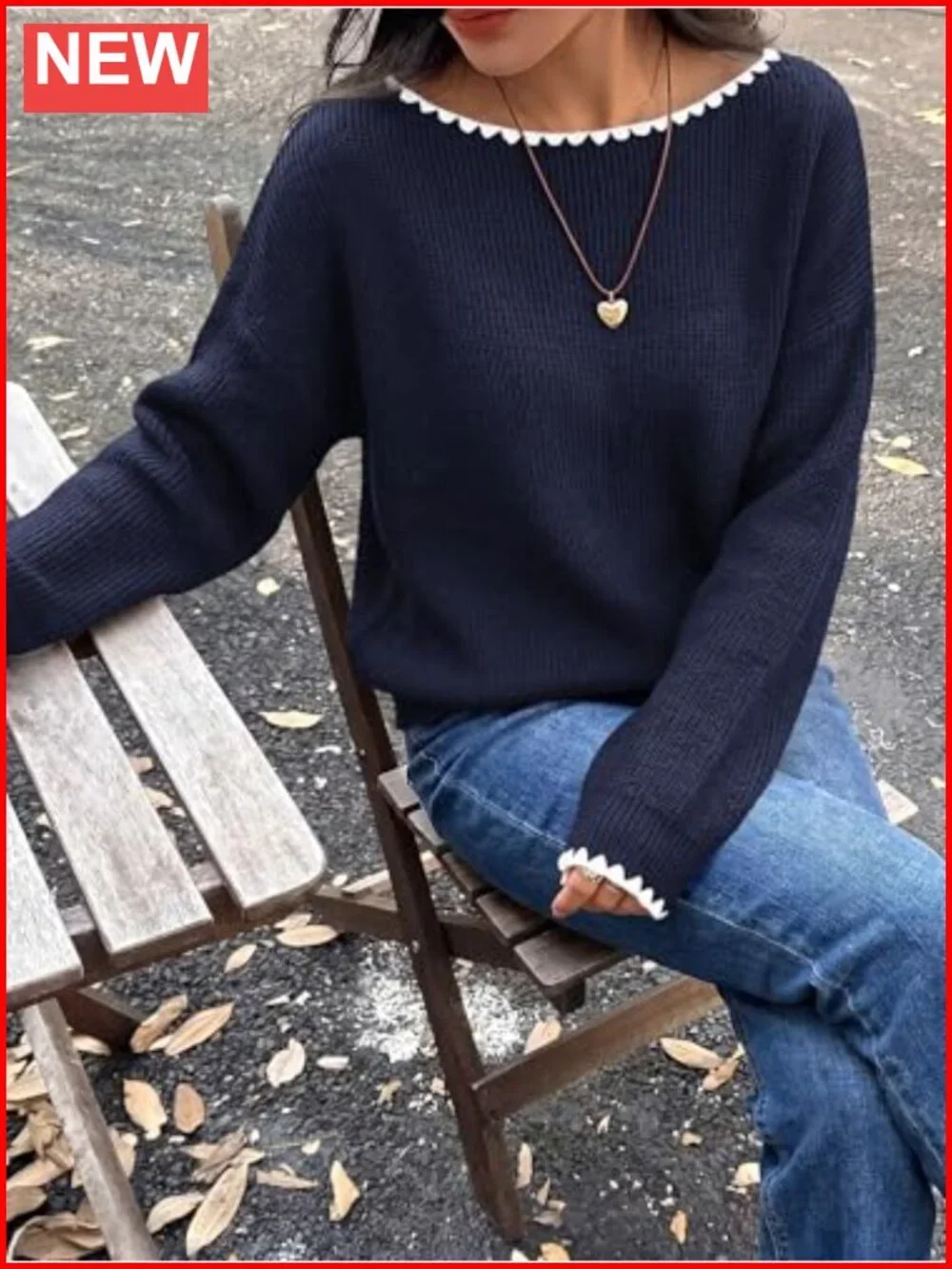 Women's Ribbed Knit Off Shoulder Oversized Sweater Casual Fall Pullover